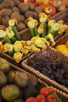 Galway, Ireland. A display of fruit and vegetables in a tradional grocer