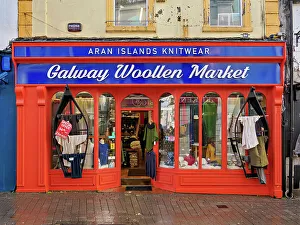 Connacht Prints: Galway Woolen Market, Aran Islands Knitwear, Galway, County Galway, Ireland