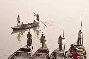 Fair Prints: Gandak river, Sonepur Mela, India