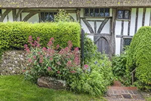 Entrance Gallery: Garden of Alfriston Clergy House, East Sussex, England