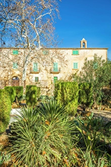 Finca Prints: Garden of Finca Publica Galatzo, Mallorca, Balearic Islands, Spain