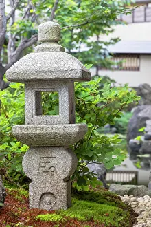Upmarket Prints: Garden of Jozankei Yurakusoan Ryokan, Jozankei, Hokkaido, Japan