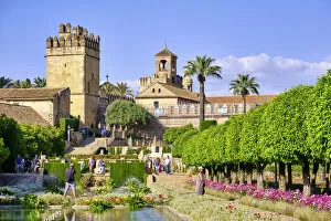 Images Dated 27th May 2022: Gardens of the Alcazar de los Reyes Cristianos (Alcazar of the Christian Kings), Cordoba