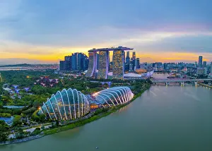 Cloud Forest Prints: Gardens by the Bay & Marina Bay Sands Hotel, Singapore