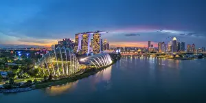 Cloud Forest Prints: Gardens by the Bay & Marina Bay Sands Hotel, Singapore