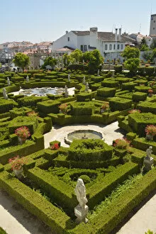 Images Dated 12th September 2014: Gardens of the Paco Episcopal of Castelo Branco, founded in the 18th century by the
