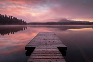 Jetty Prints: Gardom Lake, Shuswap, British Columbia, Canada