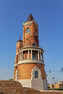 Beograd Prints: Gardos Tower, Millennium Tower, 1896, Zemun, Belgrade, Serbia