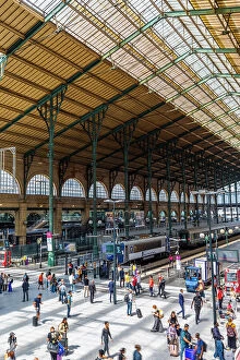 Images Dated 20th June 2023: Gare Du Nord, Paris, France