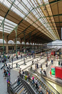 Images Dated 20th June 2023: Gare Du Nord, Paris, France