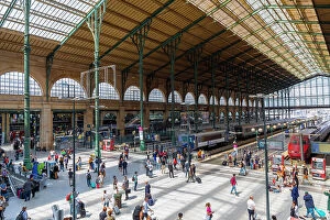 Images Dated 20th June 2023: Gare Du Nord, Paris, France