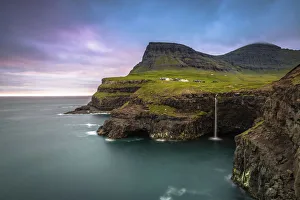 Gasadalur, Vagar island, Faroe Islands, Denmark