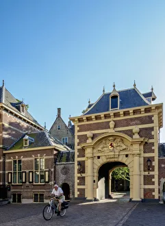 Den Haag Prints: Gate of Binnenhof, The Hague, South Holland, The Netherlands
