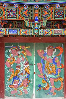 Gate at Bulguksa Temple (UNESCO World Heritage Site), Gyeongju, South Korea
