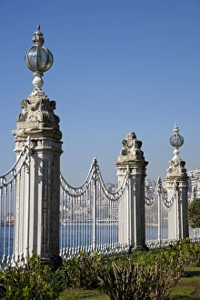 Sultan Prints: The gates of the Dolmabahce Palace in Istanbul