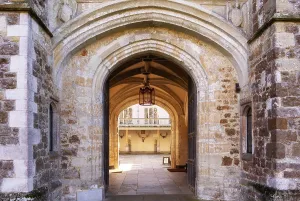 Country House Prints: The gateway in the Archbishop Bourchier's Tower
