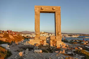 Gateway of the Temple of Apollo at the town of Naxos