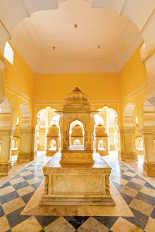 Jaipur Prints: Gatore Ki Chhatriyan, Jaipur, Rajasthan, India