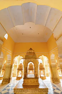 Jaipur Prints: Gatore Ki Chhatriyan, Jaipur, Rajasthan, India