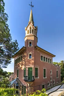 Images Dated 21st September 2020: Gaudi House Museum, Park Guell, Barcelona, Catalonia, Spain