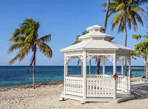 Gazebo at Guardalavaca Beach, Holguin Province, Cuba