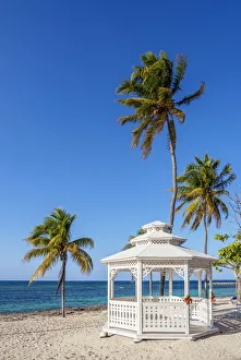 Gazebo at Guardalavaca Beach, Holguin Province, Cuba