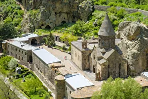 Geghard Monastery (Geghardavank), UNESCO World Heritage Site, Kotayk Province, Armenia