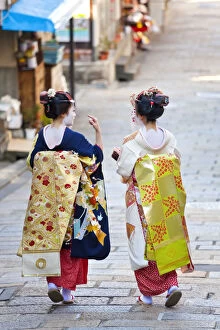 Images Dated 9th November 2011: Geisha, Kyoto, Japan