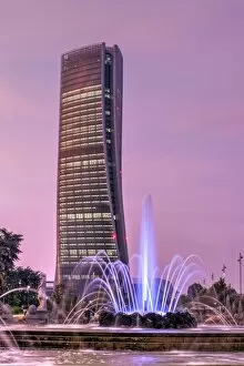 Architecture Collection: Generali Tower or Hadid Tower, Milan, Lombardy, Italy