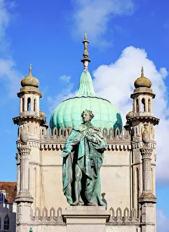 Sculpture Gallery: George IV Monument, Brighton, City of Brighton and Hove, East Sussex, England, United Kingdom