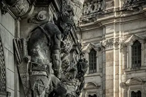Dresden Casle Prints: Georgentor (City Gate), Residenzschloss (Dresden Castle), Dresden, Saxony, Germany