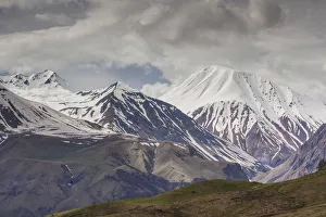 Republic Of Georgia Prints: Georgia, Georgian Military Highway, Gudauri, mountain landscape