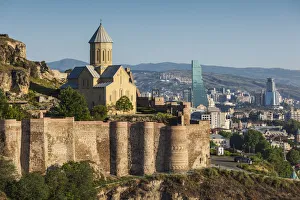 Central Asia Gallery: Georgia, Tbilisi, Old Town, Narikala Fortress, Church of St. Nicholas
