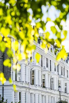 Images Dated 11th October 2021: Georgian Terraced houses, Kensington, London, England, UK
