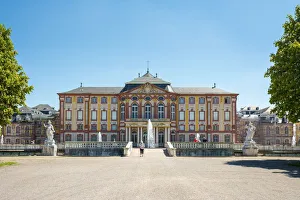 Images Dated 7th July 2017: Germany, Baden-WAorttemberg, Bruchsal. Schloss Bruchsal palace complex built in the