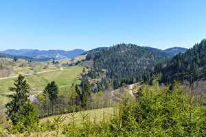 Images Dated 7th July 2017: Germany, Baden-WAorttemberg, Laorrach district. Landscape in Southern Black Forest