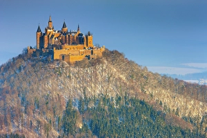 Baden Wuerttemberg Prints: Germany, Baden-Wuerttemberg, Hohenzollern castle