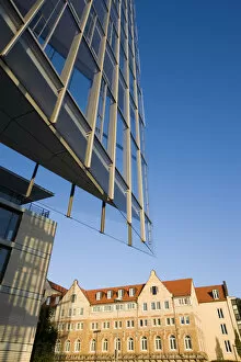 Images Dated 1st October 2008: Germany, Baden-Wurttemberg, Stuttgart, new office building, Helbronner strasse