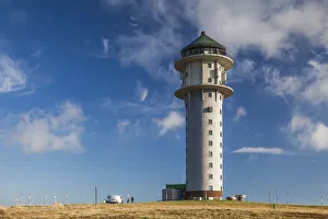 Images Dated 29th July 2015: Germany, Baden-Wurttemburg, Black Forest, Feldberg Mountain, mountain lookoout tower