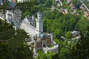 Images Dated 1st August 2008: Germany, Bavaria (Bayern), Neuschwanstein Castle