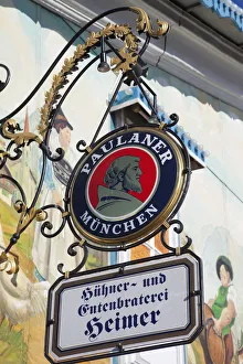 Munchen Prints: Germany, Bavaria, Munich, Pub Signs