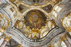 Germany, Bavaria, Romantic Road, Wurzburg, Wurzburg Residence and Court Garden