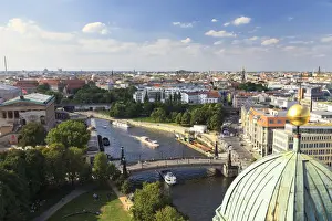 Museumsinsel Prints: Germany, Berlin, Museumsinsel, Berlin Cathedral (Berliner Dom), view from the dome