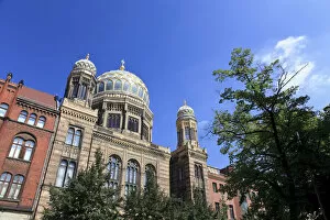 Germany, Berlin, Oranienburger Str. Neue Synagogue