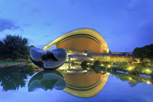 Germany, Berlin, Tiergarten, House of World Cultures pavillion (Haus der Kulturen