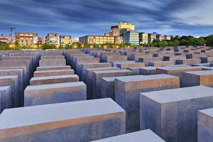 Germany, Deutschland. Berlin. Berlin Mitte. Holocaust memorial