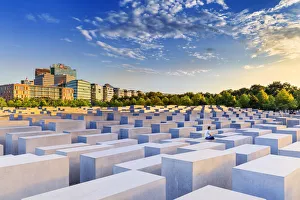 Germany, Deutschland. Berlin. Berlin Mitte. Holocaust memorial