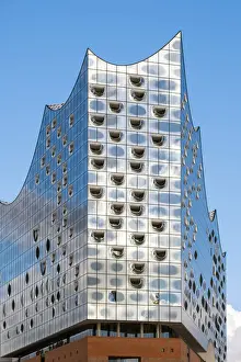 Germany, Hamburg, HafenCity. Elbphilharmonie (Elbe Philharmonic Hall) concert hall