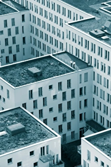 Office Buildings Prints: Germany, Hamburg, Office buildings