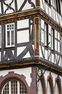 Germany, Hesse, Wetzlar, half-timbered town buildings